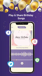 Birthday Cake Photo Card Maker screenshot 8