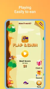 Flap To Earn screenshot 0