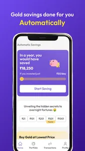 Aura - India's Gold Saving App screenshot 3