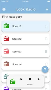iLook Radio for M3U playlists screenshot 0