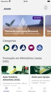 Universidade Missionow APAC screenshot 1