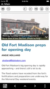 Fort Madison Daily Democrat screenshot 3