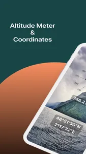 Altitude Meter & Coordinates screenshot 0