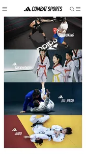 ADIDAS COMBAT SPORTS KOREA screenshot 0