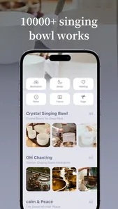 Tibetan Singing Bowls Crystal screenshot 1