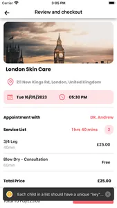 Clinic Scheduling Branded App screenshot 4