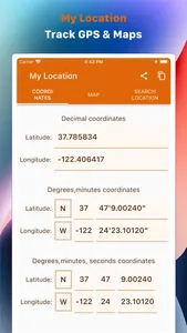 My Location - Track GPS & Maps screenshot 0