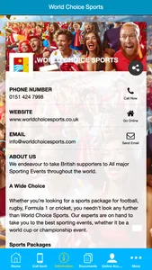 World Choice Sports App screenshot 2