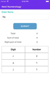 Next Numerology screenshot 1