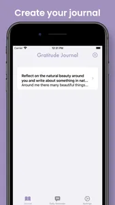 PositiveMe: prompted journal screenshot 0