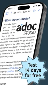 adoc Studio - Writing App screenshot 1