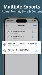 adoc Studio - Writing App screenshot 4
