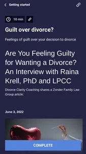 Divorce Clarity Coaching screenshot 2