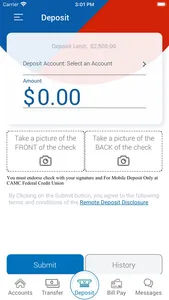 CAMC FCU Mobile screenshot 2