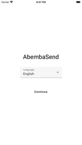 AbembaSend screenshot 1