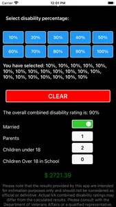 VA Disability Compensation screenshot 0