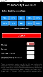 VA Disability Compensation screenshot 1