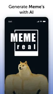 MemeReal: AI Generated Memes screenshot 0