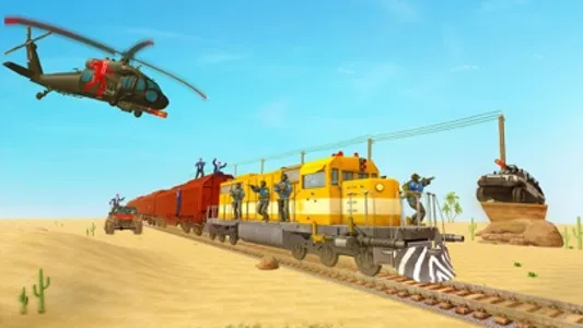 Grand Gold Robbery Train Sim screenshot 3