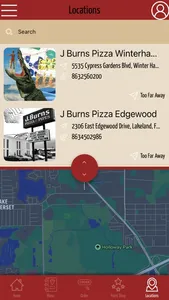 J Burns' Pizza screenshot 2