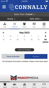 Connally Athletics screenshot 4