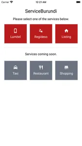 ServiceBurundi screenshot 1