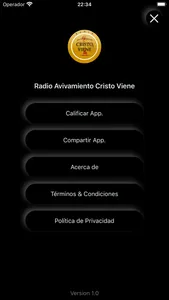 Radio Avivamiento Cristo Viene screenshot 2
