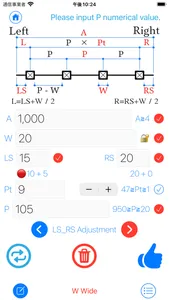 Spaces_Calc screenshot 2