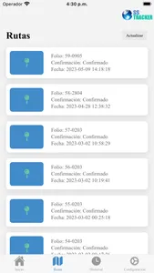 SSTracker Conductores screenshot 2