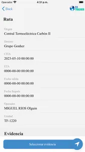 SSTracker Conductores screenshot 3