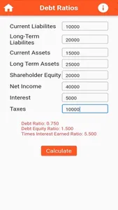 Business Financial Calculators screenshot 1