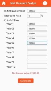 Business Financial Calculators screenshot 3