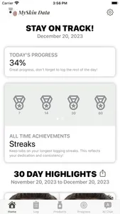 MySkin Data screenshot 1