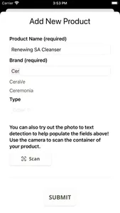 MySkin Data screenshot 3