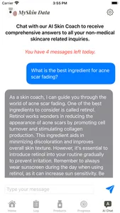 MySkin Data screenshot 5