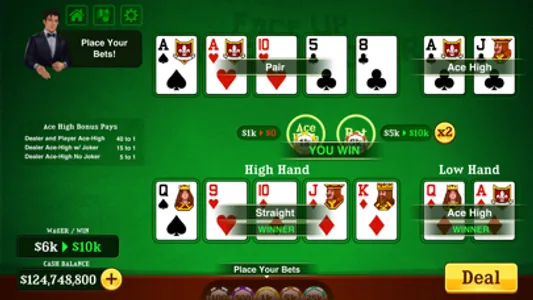 Pai Gow Poker Classic Casino screenshot 1