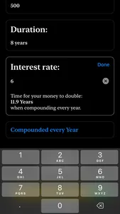 Personal Savings Calculator screenshot 2