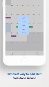 Shift Glance - Shift Calendar screenshot 3