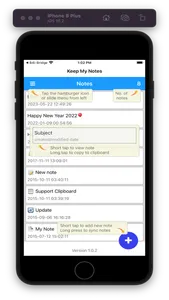 Keep My Notes by Computerise screenshot 2