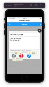 Keep My Notes by Computerise screenshot 3