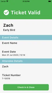 TicketWave Organiser screenshot 2