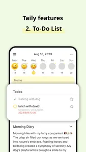 DetailDaily: Memo+ToDo+Journal screenshot 2