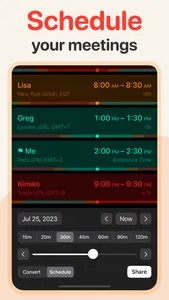 Tizipizi: Time Zone Converter screenshot 1