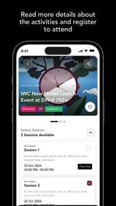 Dubai Watch Week screenshot 2