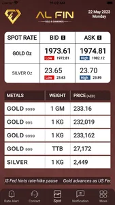 Alfin Gold Bullion screenshot 1