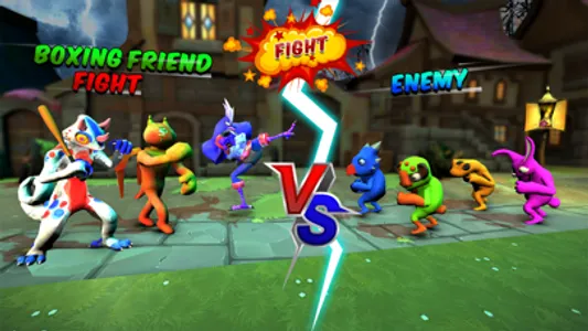 Rainbow Monster Boxing Fight screenshot 0