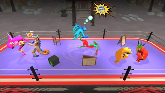 Rainbow Monster Boxing Fight screenshot 1