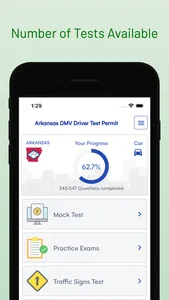 Arkansas DMV Driver Test Prep screenshot 2