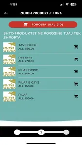 Ervini Catering screenshot 2