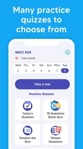 NCE Exam Prep 2023 Test screenshot 4